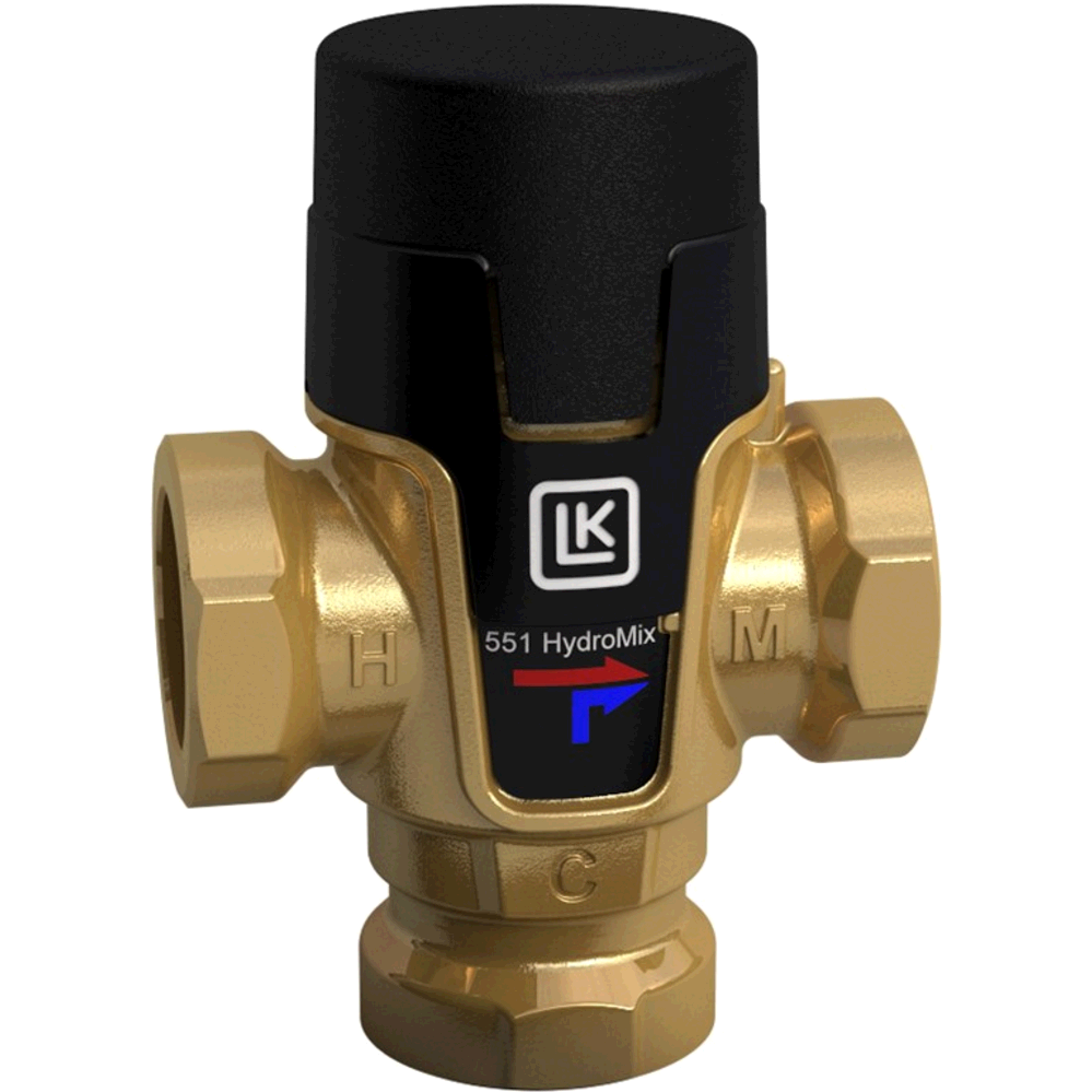 LK 551 Змішувальний клапан Hydromix 1/2" ВВВ для ГВП і теплої підлоги