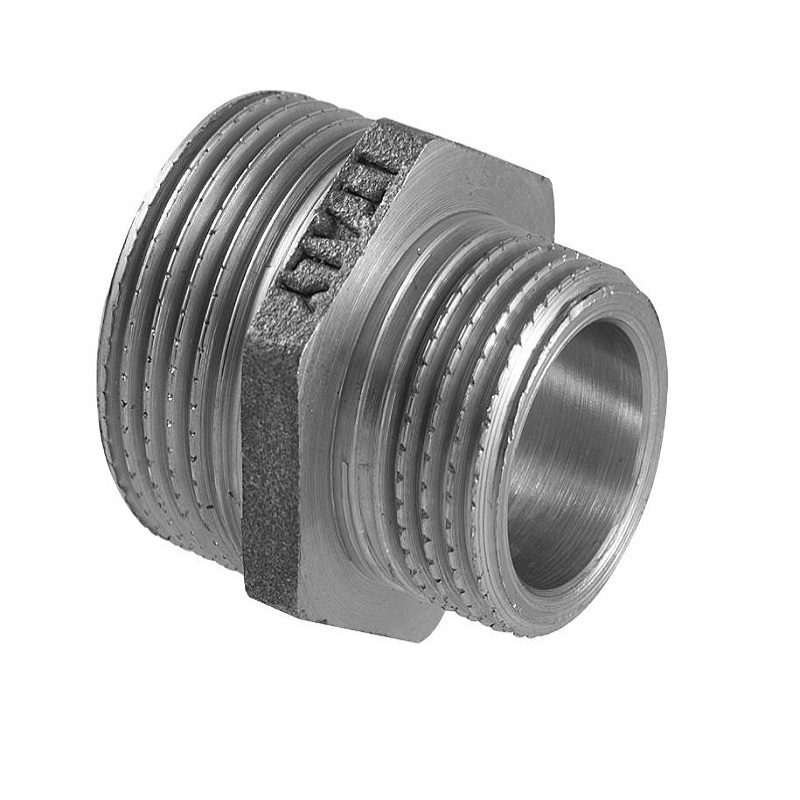 Ніпель редукційний з ЗР 1.1/2" x 1.1/4" (нікель)