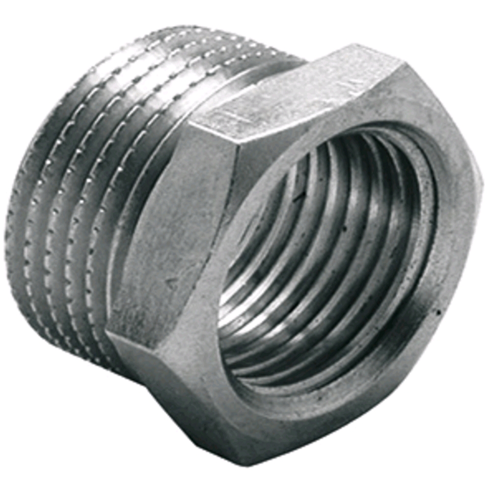 Футорка 1" x 1/2" (нікель)