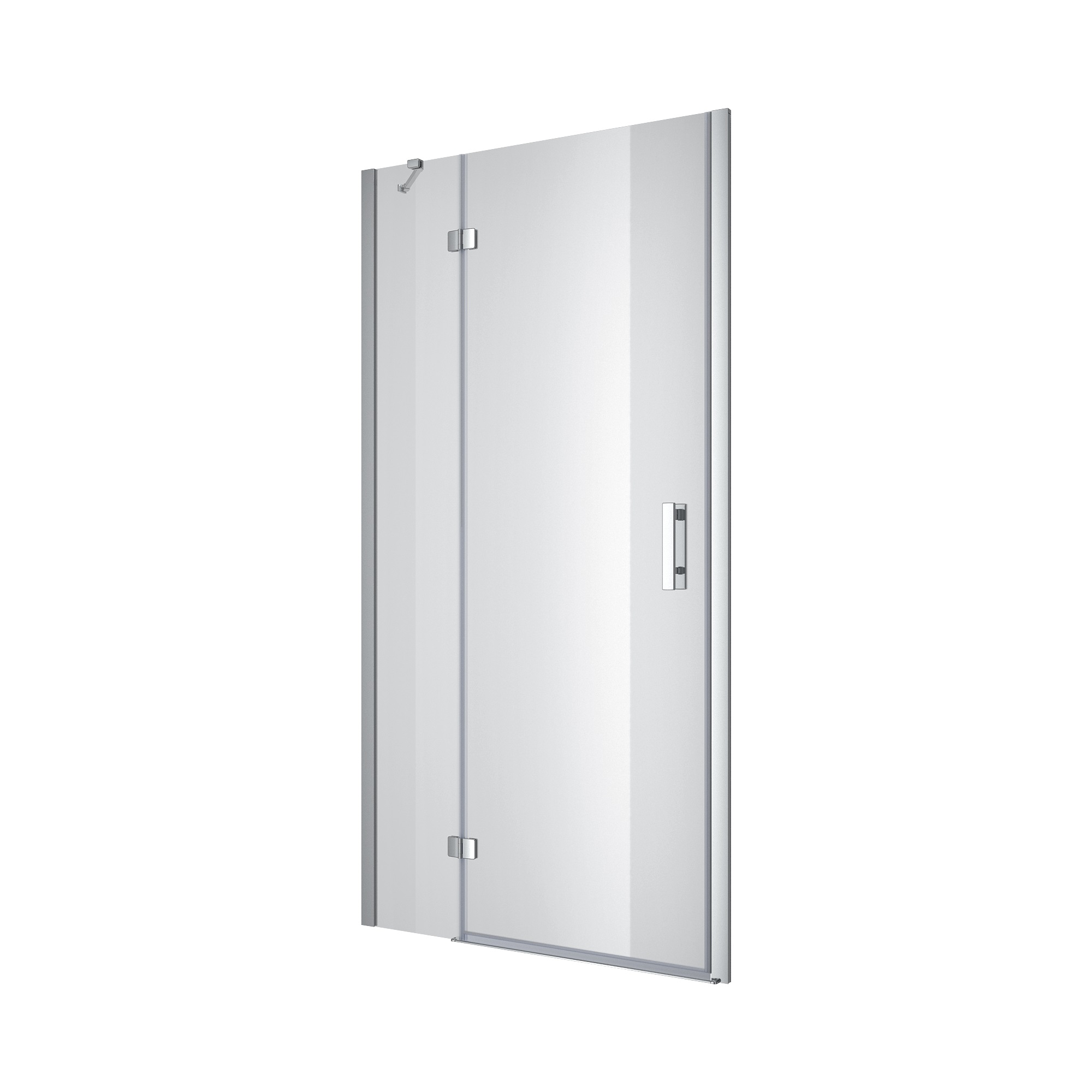 K100DC Душові двері KVADRO 1000х1950 мм Chrome Clear